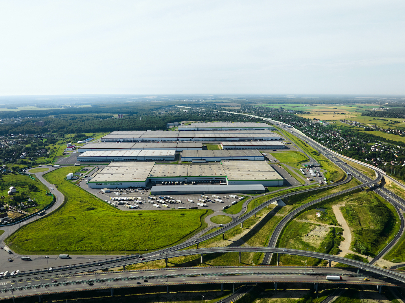 South Gate Industrial Park Aerial View