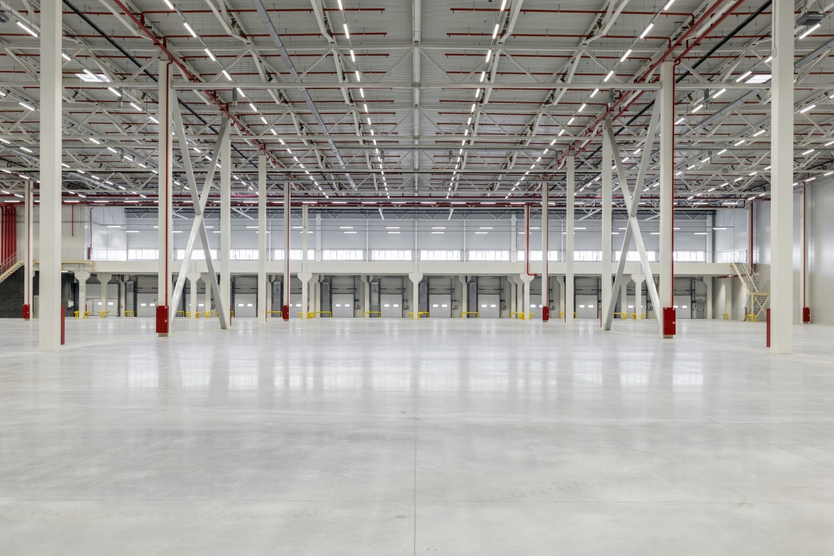 Alibaba Group warehouse in South Gate Industrial Park in Domodedovo