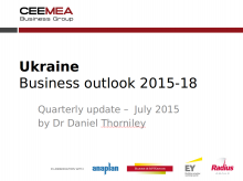Ukraine Business Outlook 2015-18