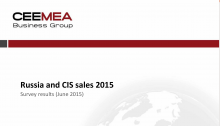 Russia and CIS Sales 2015